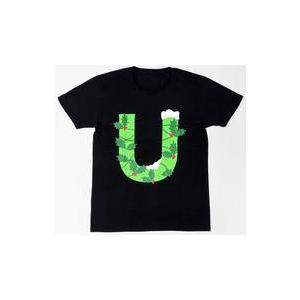 中古Tシャツ(男性アイドル) UVERworld Tシャツ ブラック(U：グリーン) Mサイズ 「U...