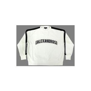 中古衣類その他(男性アイドル) [Alexandros] クルーネックラインスウェットシャツ ホワイ...