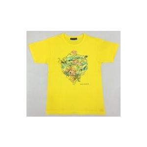 中古Tシャツ(男性アイドル) 大野智(嵐)デザイン チャリTシャツ イエロー Sサイズ 「24時間テレビ42(2019年)」