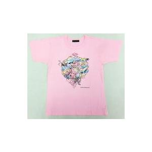 中古Tシャツ(男性アイドル) 大野智(嵐)デザイン チャリTシャツ ピンク Sサイズ 「24時間テレビ42(2019年)」