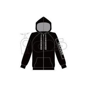 中古アウターウェア TRIGGERモデル グループイメージパーカーB ブラック フリーサイズ 「アイドリッシ