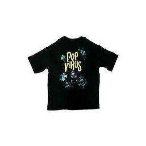 中古衣類 星野源 Tシャツ ブラック Sサイズ 「星野源 『POP VIRUS』 World Tou...