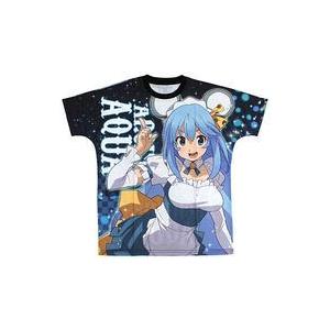 中古衣類 アクア(ねずみコスVer.) フルグラフィックTシャツ ブルー フリーサイズ 「映画 この...