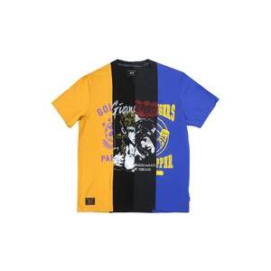 中古衣類 ジョルノ＆ブチャラティ アギーカットソー オレンジ×ブラック×ブルー 0サイズ 「ジョジョ...