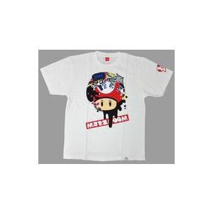 中古衣類 スーパーキノコ フェスTシャツ ホワイト Lサイズ 「Splatoon2(スプラトゥーン2)×スーパーマリ