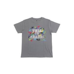 中古衣類 嵐 Tシャツ グレー 「This is 嵐 LIVE 2020.12.31」