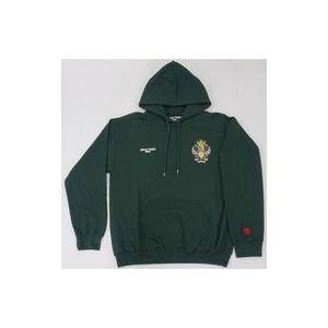 中古衣類 EXILE TRIBE エンブレムパーカー グリーン Mサイズ EMBLEM GOODS ...