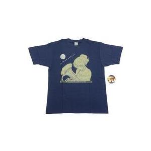 中古衣類 黄前久美子 缶バッジ付き原画Tシャツ ネイビー フリーサイズ 「響け!ユーフォニアム2」