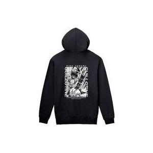 中古衣類 兎丸比乃 バックプリントジップパーカー ＜断頭台＞ ブラック メンズSサイズ 「Mr.FU...