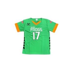 中古衣類 月島蛍モデル 仙台フロッグス ユニフォーム グリーン M 中古衣類 月島蛍モデル 仙台フロッグス ユニフォーム グリーン M