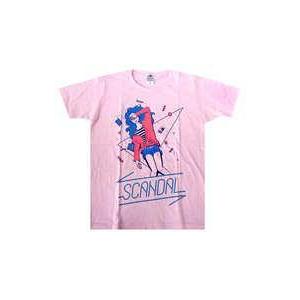 中古衣類 [破損品] SCANDAL ワンルームTシャツ ライトピンク Mサイズ 「SCANDAL