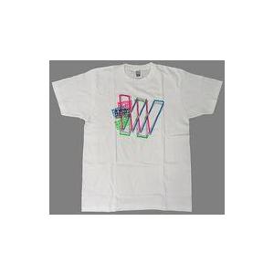 中古衣類 櫻坂46＆日向坂46 ロゴTシャツ ホワイト Mサイズ 「W-KEYAKI FES.202...