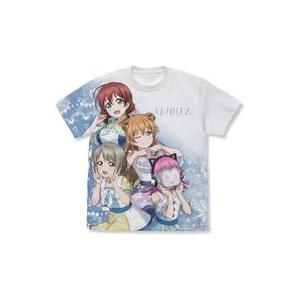 中古衣類 QU4RTZ フルグラフィックTシャツ ホワイト Sサイズ 「ラブライブ!虹ヶ咲学園スクー...