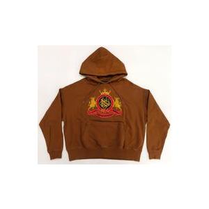 中古衣類 King Gnu CREST LOGO HOODIE(パーカー) ブラウン Mサイズ