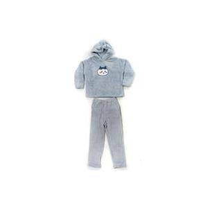 中古衣料雑貨 ハチワレ マシュマロフィールラウンジセット(長袖) ライトブルー レディースLサイズ ...