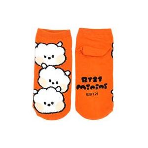 中古ソックス RJ(ジン) minini レディースソックス 23〜25cm 「BT21×しまむら」