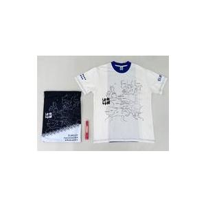 水曜どうでしょう　EURO21 Tシャツ　Mサイズ 中古Tシャツ 復刻EURO21Tシャツ ホワイト×ブルー Mサイズ 「DVD 水曜