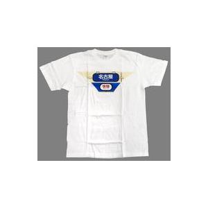 中古Tシャツ 快特/名古屋 サボTシャツ ホワイト Lサイズ 名古屋鉄道グッズ