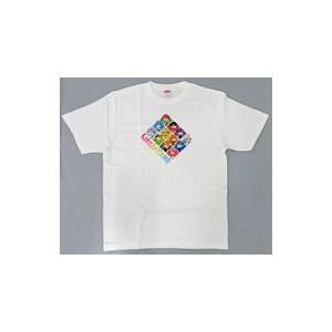 中古Tシャツ カラフルピーチ Tシャツ2023(大集合 Ver.) ホワイト XLサイズ
