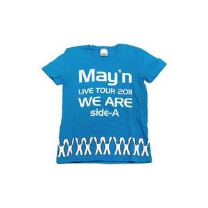 中古Tシャツ May’n Tシャツ ブルー×ホワイト 「May’n LIVE TOUR 2011 W...