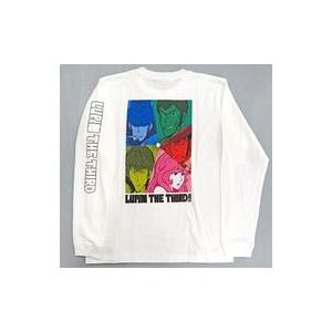 中古Tシャツ ルパン三世PART6 LONGTEE ホワイト Mサイズ 「ルパン三世×R4G」