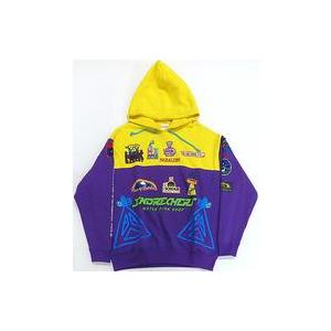 中古アウターウェア .ENDRECHERI. フーディー パープル×イエロー フリーサイズ 「.EN