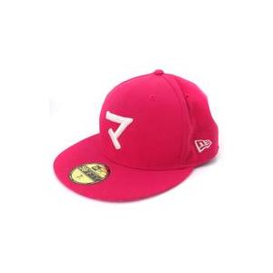 中古帽子 中川翔子 NEW “マ” CAP(キャップ) ピンク 57.7cm 「NEW ERA×mm...