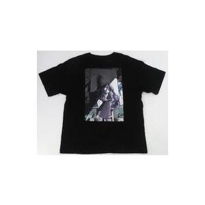 中古Tシャツ Ado ファッショナブル モナ・リザの横顔 Tシャツ -A ブラック 小サ