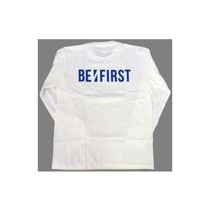 中古Tシャツ BE：FIRST ロングスリーブTシャツ ホワイト Lサイズ 「BE：F