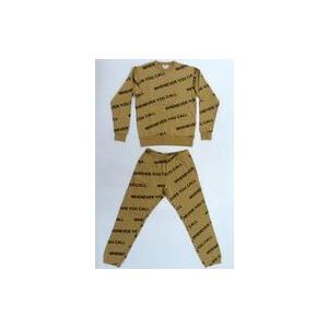 中古衣料雑貨 嵐 CREW スウェットセット ベージュ Sサイズ 「Whenever You Call」 記念グッ