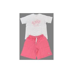 中古衣料雑貨 モモ セットアップ MOVELY×マイメロディ ホワイト×ピンク Mサイズ 「TWIC...