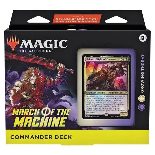 新品トレカ(マジックザギャザリング) MTG 機械兵団の進軍 統率者デッキ 高まる脅威 英語版