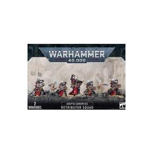 新品ミニチュアゲーム アデプタ・ソロリタス レトゥレビューター スカッド 「ウォーハンマー