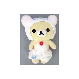 中古ぬいぐるみ コリラックマ しましまエブリデイぬいぐるみBIG 「リラックマ」 ラウンドワン限定