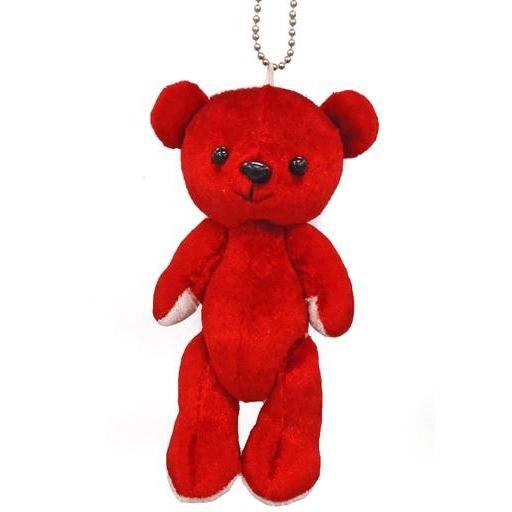 中古ぬいぐるみ C-1 くまめいと あかいろ ぬいぐるみマスコット〜れいんぼーこれくしょん〜 「アニ...