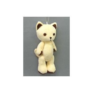 中古ぬいぐるみ ねこめいと(クリーム) ぬいぐるみマスコット 「くまめいと」