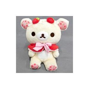 中古ぬいぐるみ コリラックマ(赤/2017) おすわりぬいぐるみ