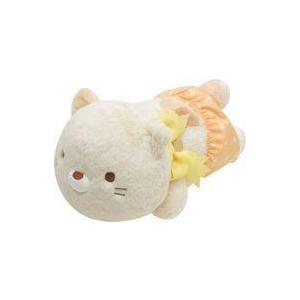 中古ぬいぐるみ ねこ ねんね抱きぐるみ しろくまのてづくりブランド 「すみっコぐらし」