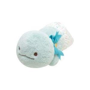 中古ぬいぐるみ とかげ ねんね抱きぐるみ しろくまのてづくりブランド 「すみっコぐらし」