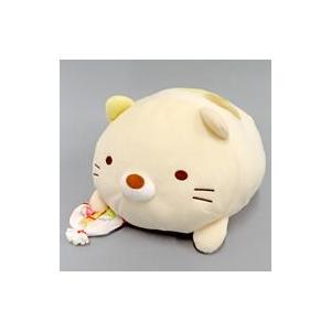 中古ぬいぐるみ ねこ だがし屋うつぶせぬいぐるみBIG 「すみっコぐらし」 ラウンドワン限定