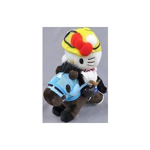 中古ぬいぐるみ キティ＆オジュウチョウサン ぬいぐるみ 「お馬de