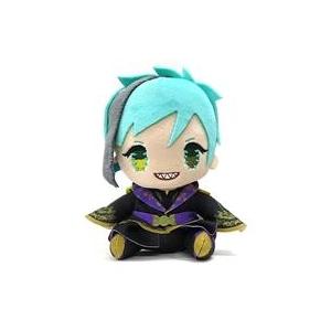中古ぬいぐるみ フロイド・リーチ モアプラスハンドメイド風式典服ぬいぐるみ“オクタヴィネル寮” 「ディズニー ツイステッ