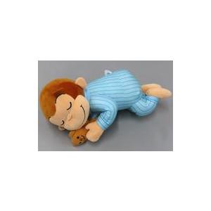 中古ぬいぐるみ ジョージ Lぬいぐるみ にっこりねんね 「おさるのジョージ」