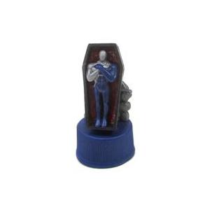 中古ペットボトルキャップ 4.COFFIN -コフィン(赤)- 「ペプシマン ボトルキャップ 第4弾...