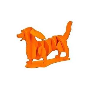 新品パズル ダックスフンド オレンジ 3Dペーパーパズル