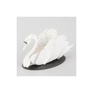 新品パズル 白鳥 白/黒 3Dペーパーパズル