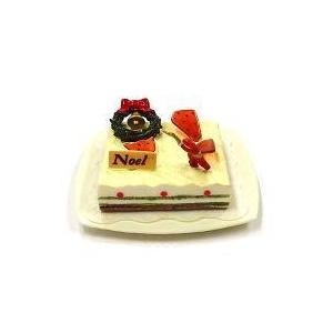 中古食玩 トレーディングフィギュア クリスマスケーキ 「ぷちサンプルシリーズ おしゃれバージョンvol.1 ケーキオンパ