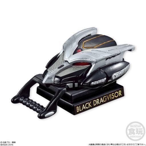 中古食玩 トレーディングフィギュア 2.ブラックドラグバイザー 「HYPER DETAIL GEAR...