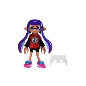 中古食玩 トレーディングフィギュア 1.ガール(ブライトブルー)セット 「スプラトゥーン2 きせかえ...