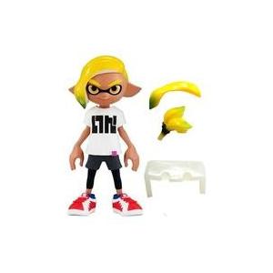 中古食玩 トレーディングフィギュア 3.ボーイ(サンイエロー)セット 「スプラトゥーン2 きせかえギ...
